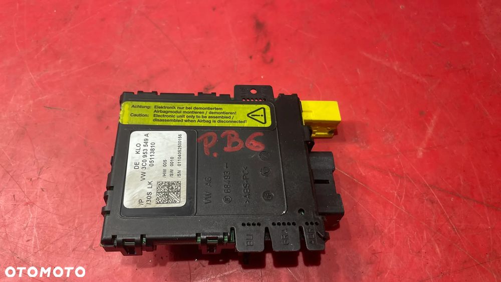 Czujnik kąta skrętu Volkswagen Passat B6 3C0953549A - 1