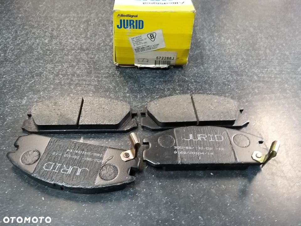 KLOCKI HAM. tył ACURA INTEGRA; HONDA ACCORD III, CIVIC VI, CRX II, INTEGRA 1.5/1.6/2.0 01.85-09.00 - 1