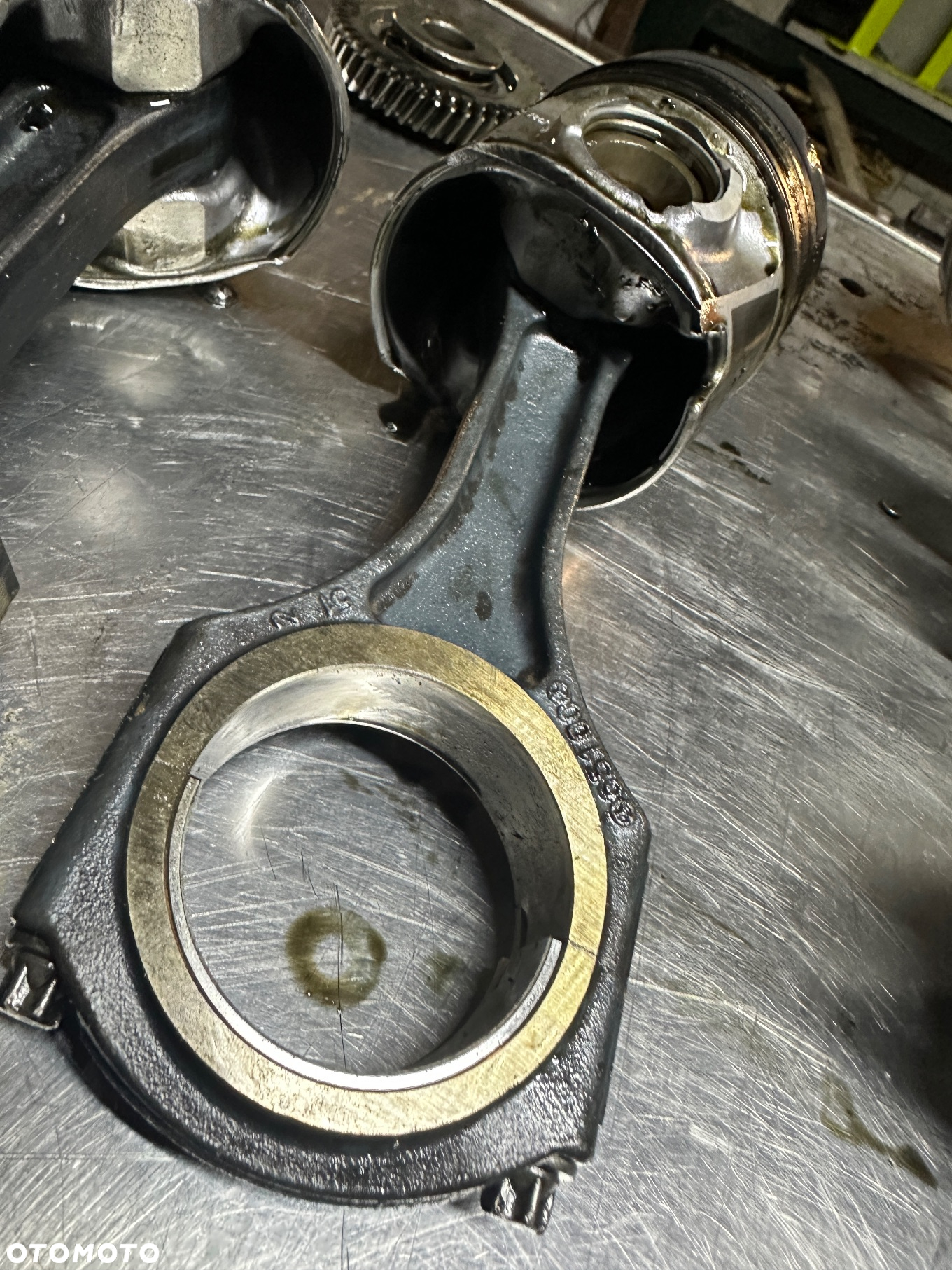 mercedes 2,2 cdi om651  wał silnika tłok korbowód - 10