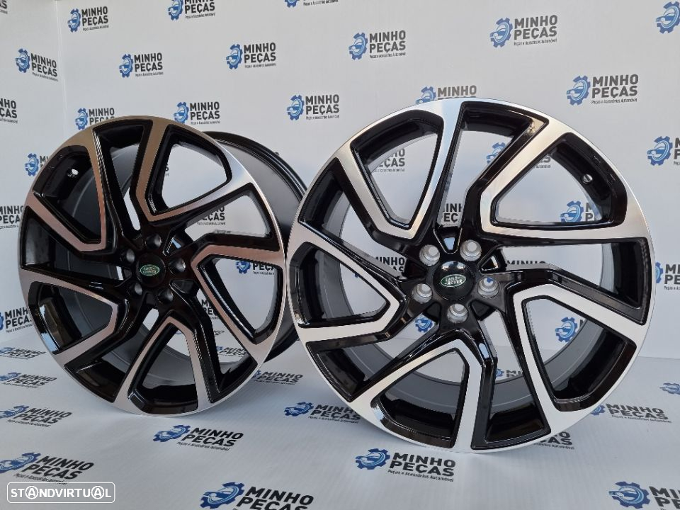 Jantes Range Rover Sport em 20 Black Polish - 3
