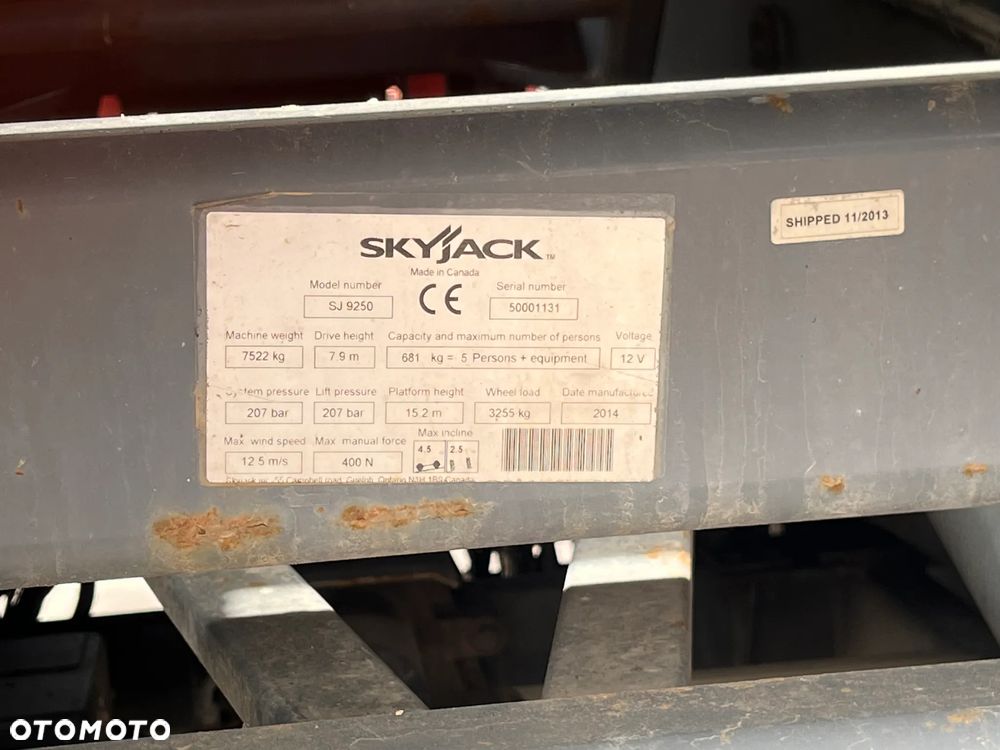 Skyjack SJ 9250 - 7