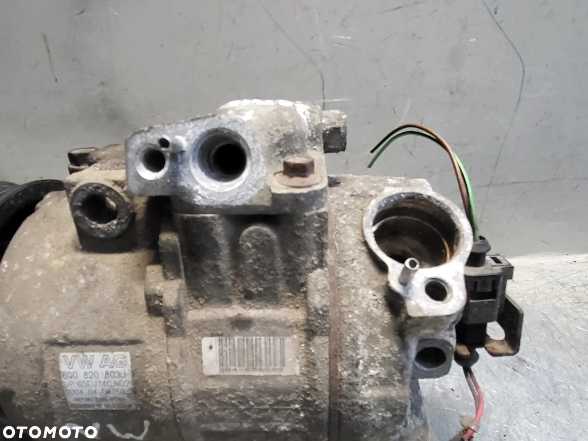SPRĘŻARKA KLIMATYZACJA 6Q0820803J VOLKSWAGEN SKODA SEAT AUDI - 4