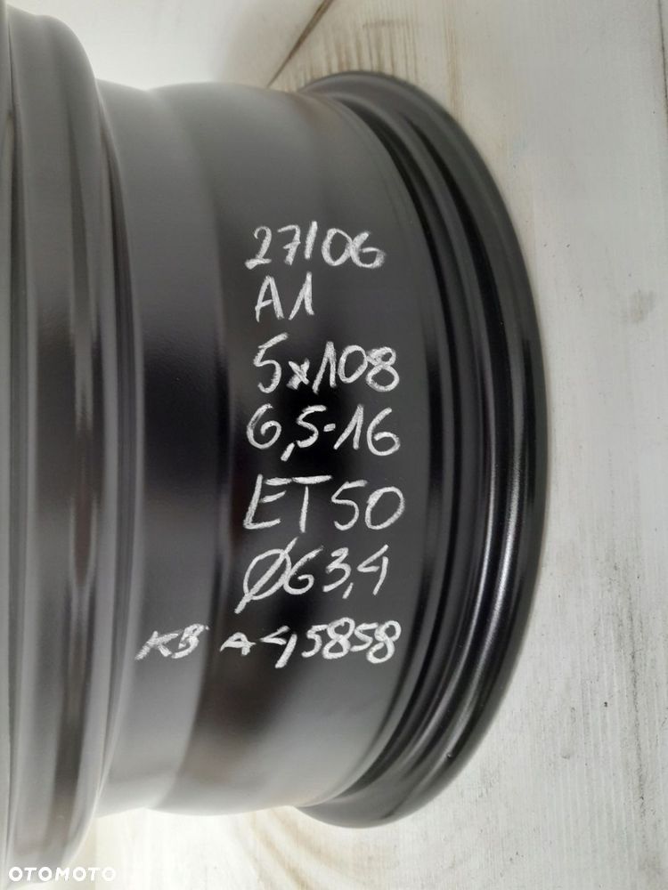 Felgi aluminiowe Renault OE CMS KBA45858 6.5" x 16" 5x108 ET50 - 9