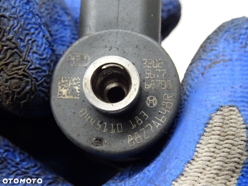 OPEL MERIVA GRANDE PUNTO DOBLO CORSA  WTRYSK WTRYSKI WTRYSKIWACZ 0445110183 - 3