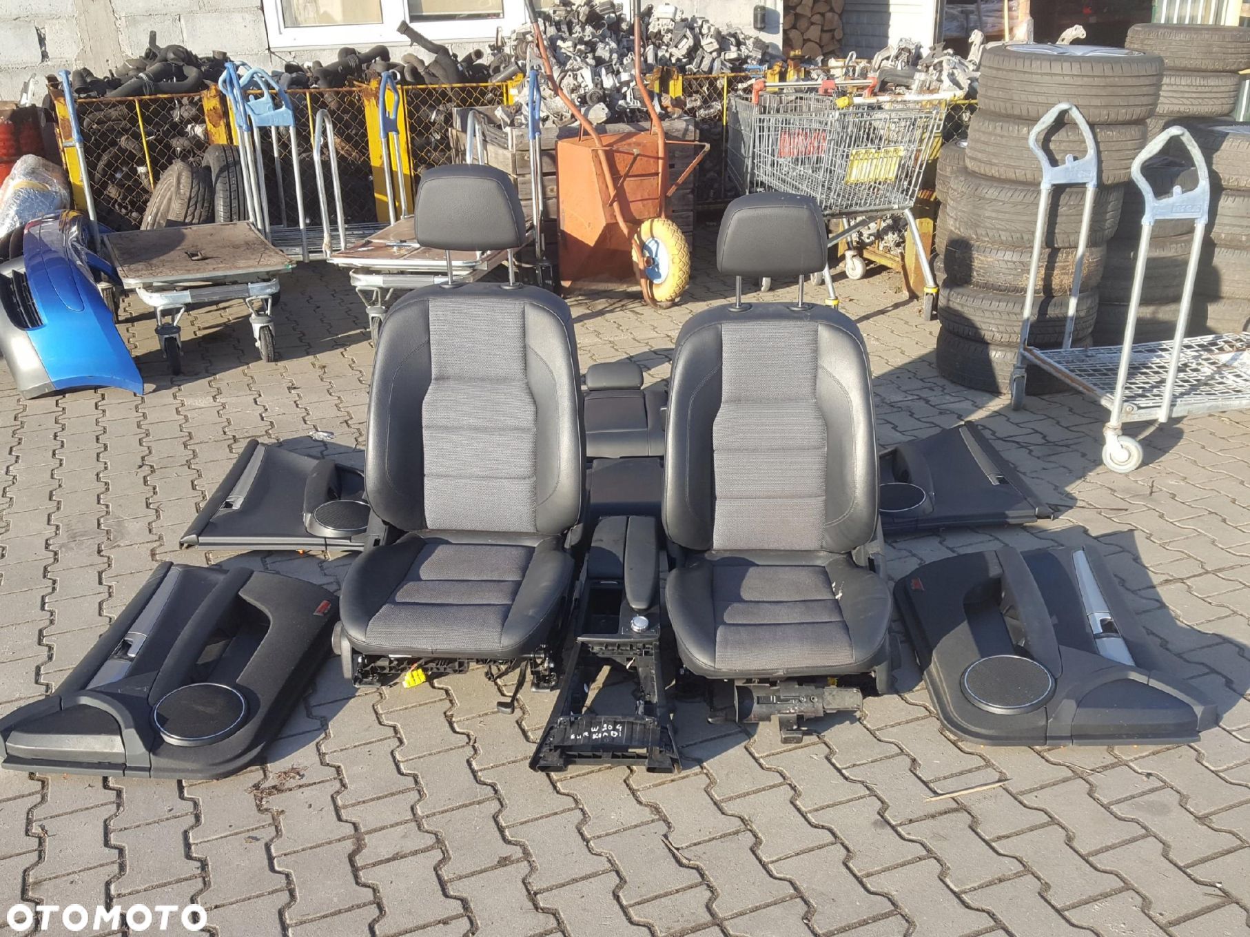 MERCEDES C KLASA W204 KOMBI FOTELE KANAPA EUROPA - 1