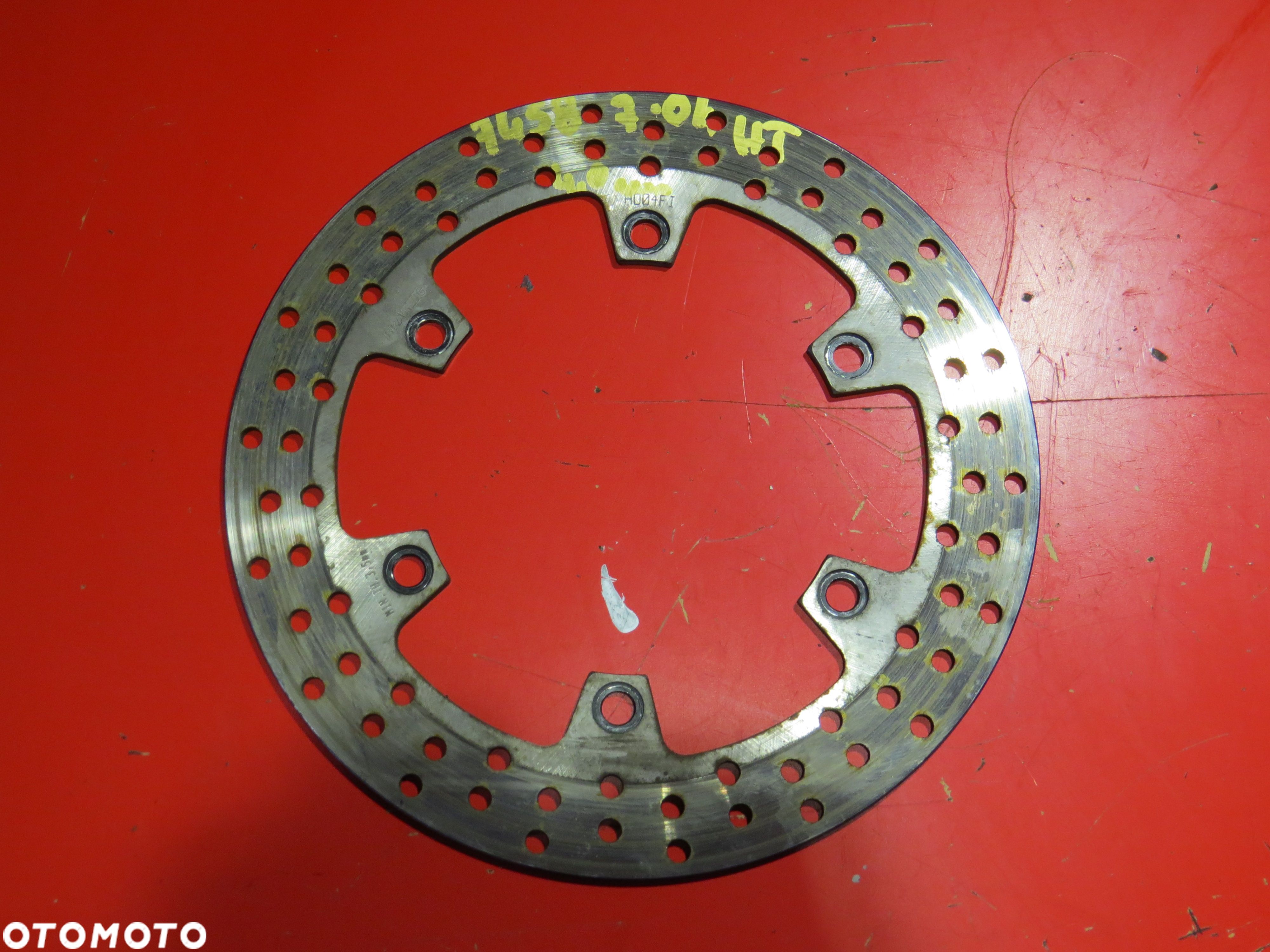 HONDA TRANSALP XL600V XL 600 V 88 tarcza hamulca hamulcowa tył tylna - 1