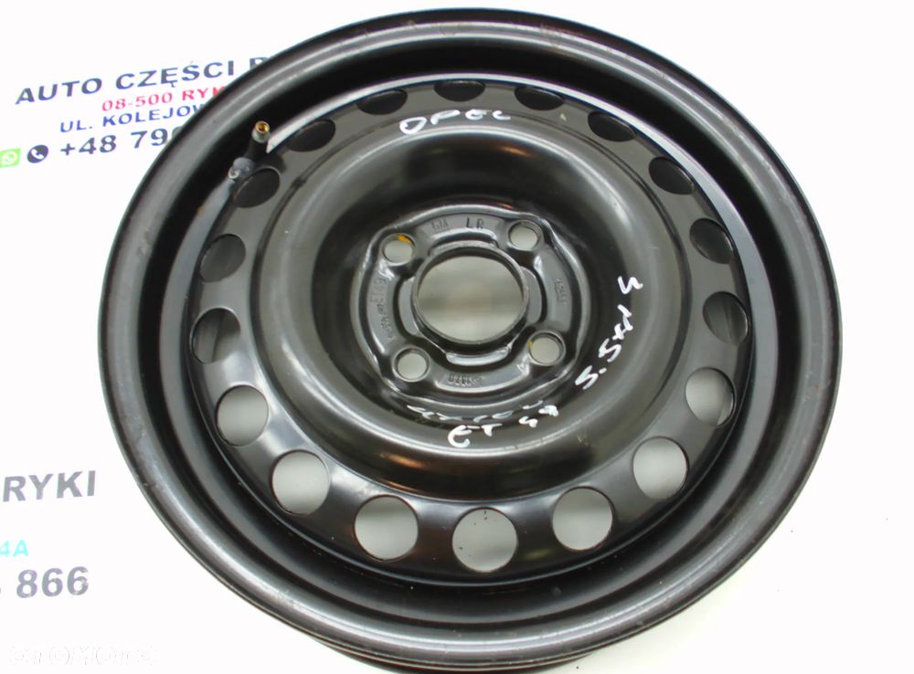 Opel Felga Stalowa 4x100 5.5x14'' et49 - 2
