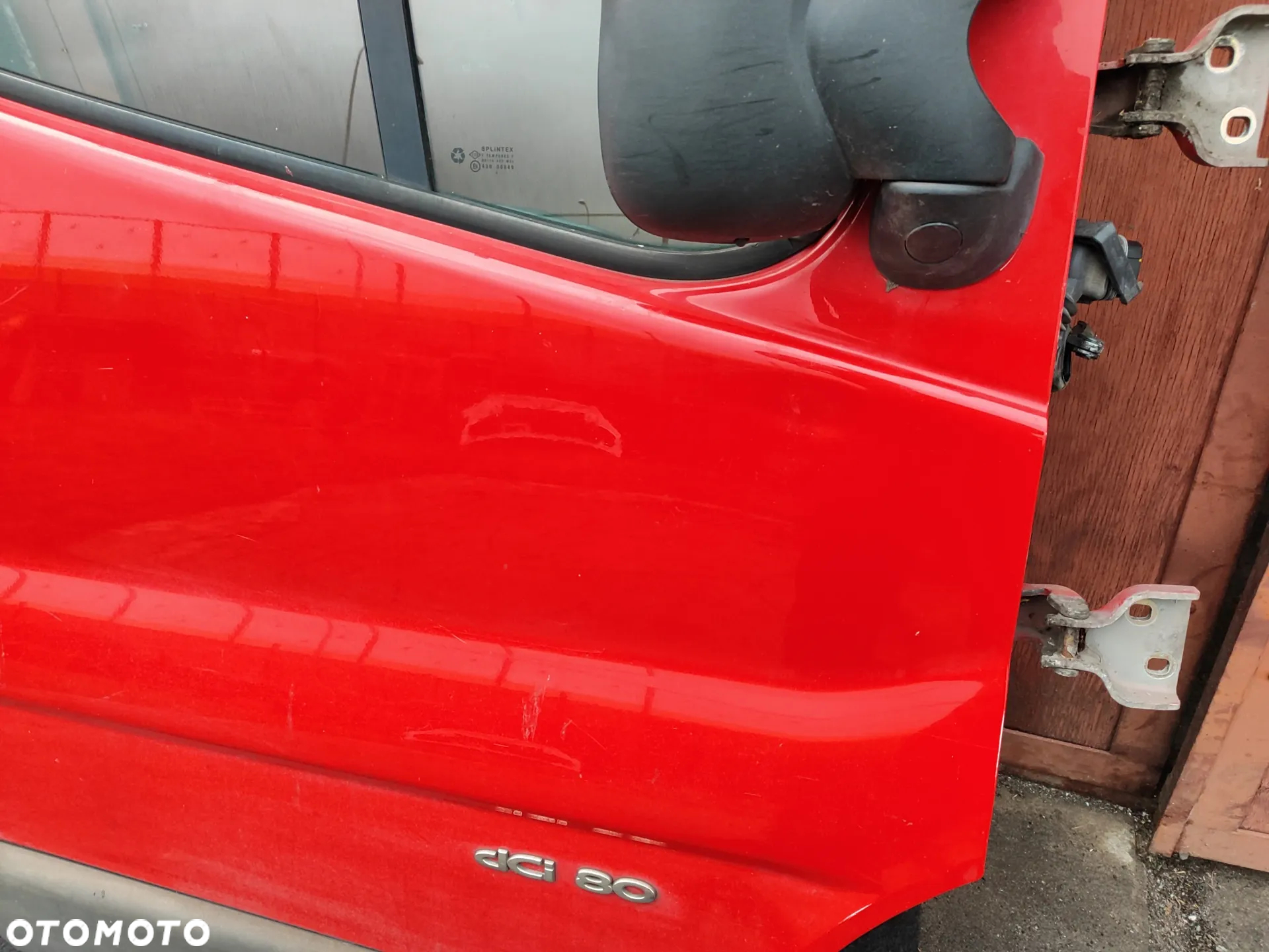 Trafic II Vivaro A Primastar 01- drzwi przód prawe kompletne z foto CZERWONE lusterko GRATIS ! - 4