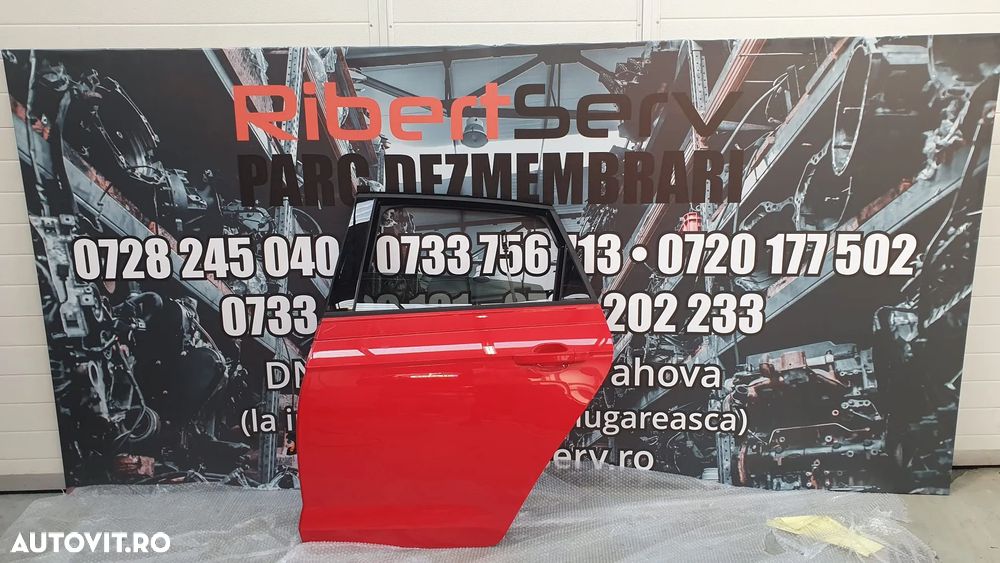 Usa spate stanga Polo Rosu - 1