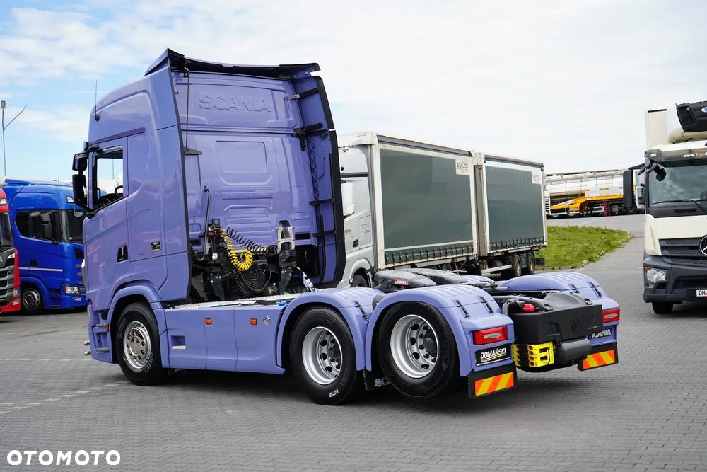 Scania / S 590 / V 8 / E 6 / ACC / BOOGIE / 3 OSIE / RETARDER / DMC 80 000 KG / JAK NOWA - 6