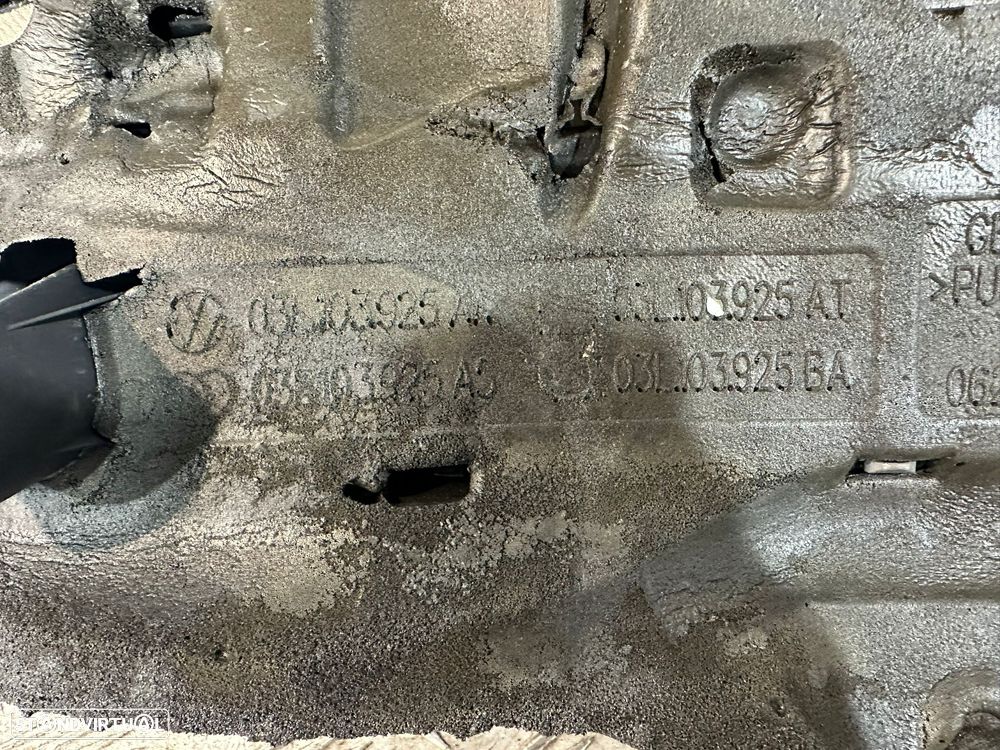 .Tampa Motor Cobertura Original VW Volkswagen 1.6 TDi 03L103925AR 2009 - 2014 - 6