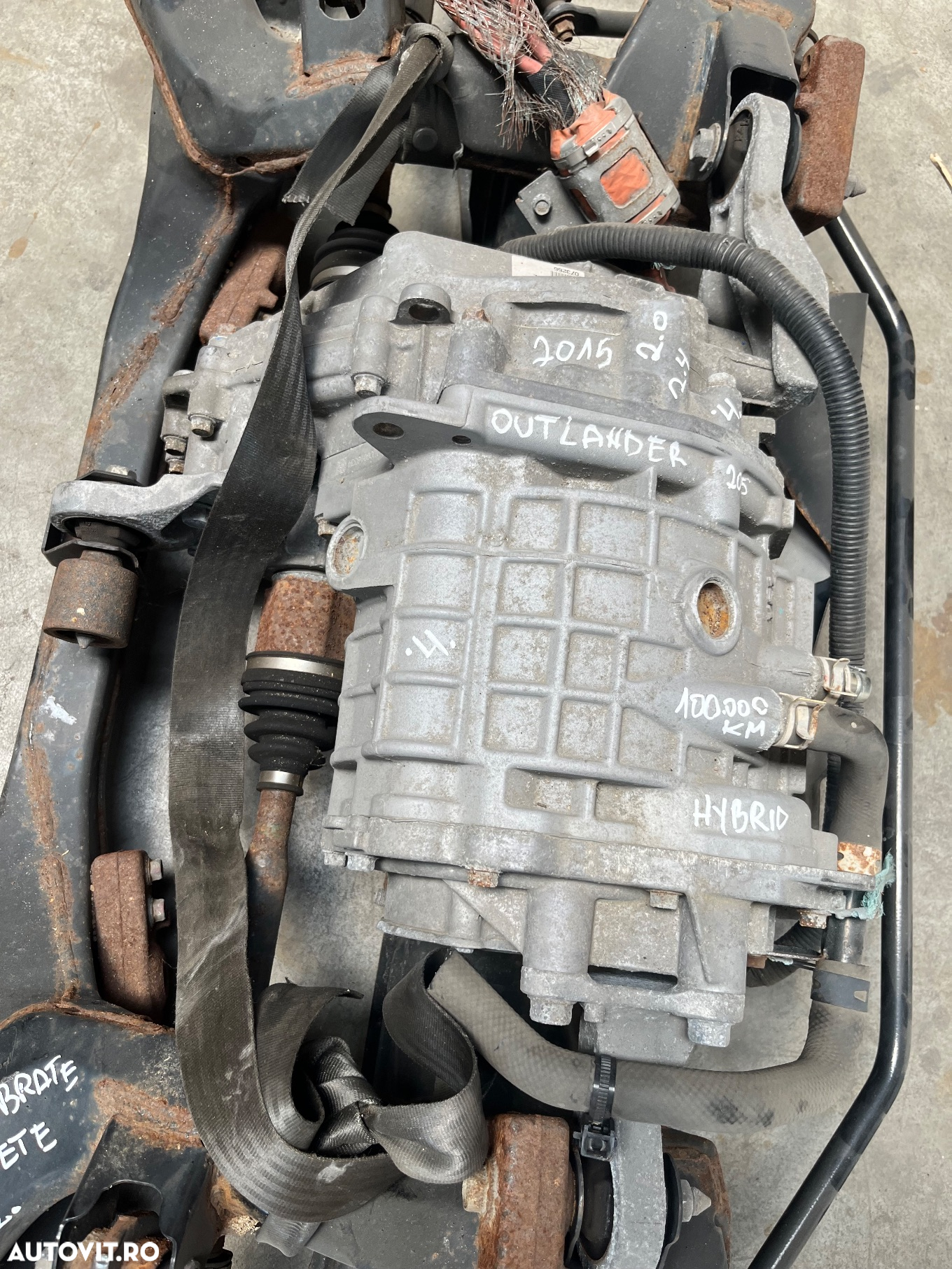 Motor electric tractiune Punte spate Mitsubishi outlander 2.0 Hibrid 2015 - 3
