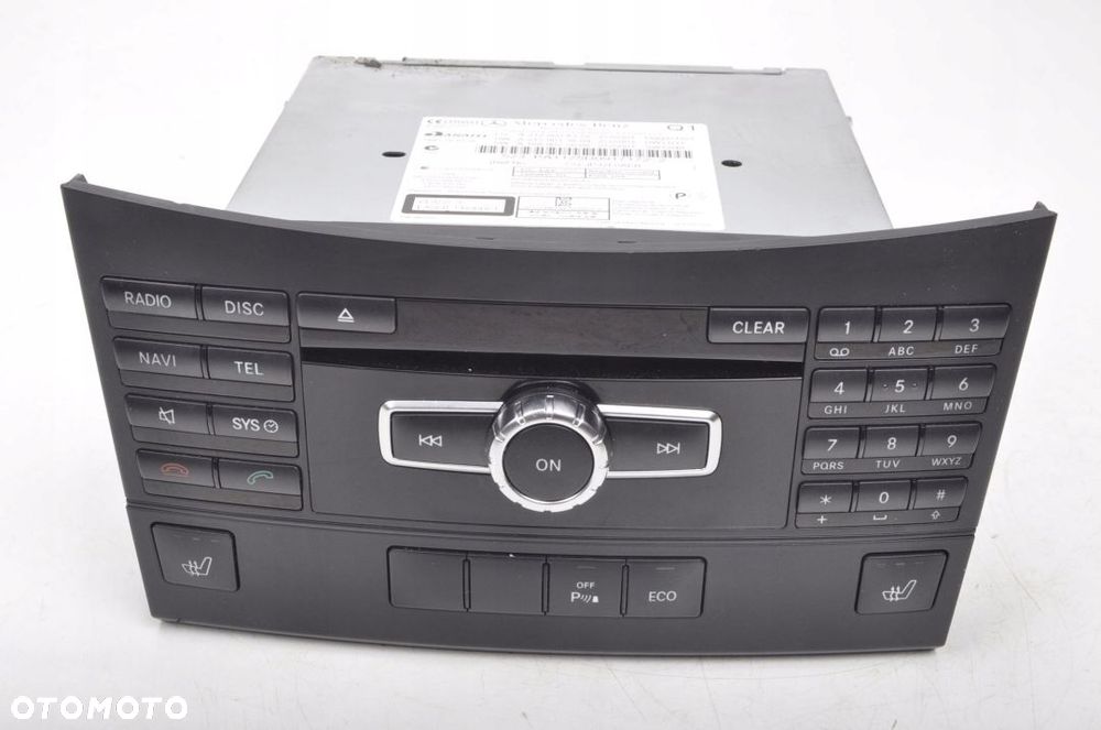 MERCEDES W207 RADIO CD NAWIGACJA A2129008322 - 1