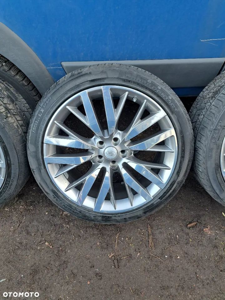 Felgi Koła letnie Range Rover Sport SVR 22 Cale 10Jx22 ET 42.5 FK6M-1007-BA 275/40R22 108Y Continental CrossContact LX Sport 275/40R22 108 Y DOT1017 2017 Rok - 6