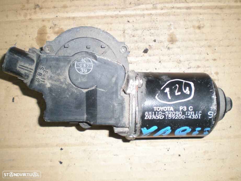 Motor Limpa Vidros Frente 8511052090 TOYOTA YARIS 1998 DENSO TOYOTA YARIS VERSO 2004 1.4D4D 75CV 5P CINZA DENSO - 1