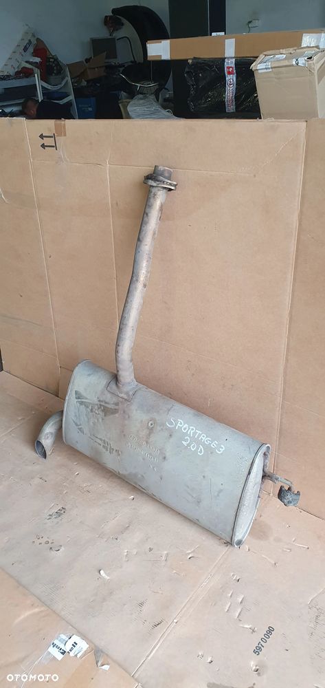 Tłumik końcowy wydech Kia Sportage III 2.0 CRDI - 3