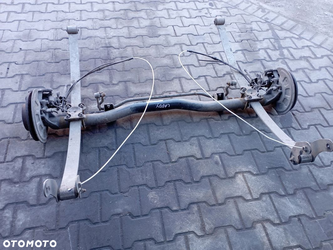VW CADDY III 3 ZAWIESZENIE BELKA TYŁ TYLNE 2K5500051CB - 4