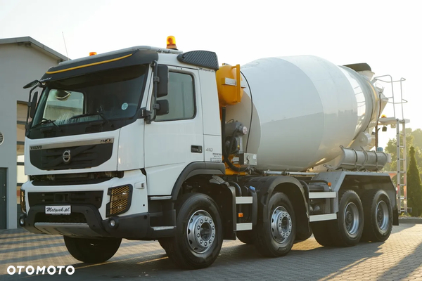 Volvo FMX 410 / 8x4 / GRUSZKA 9m3 / BETONOMIESZARKA / LIEBHERR / SPROWADZONA