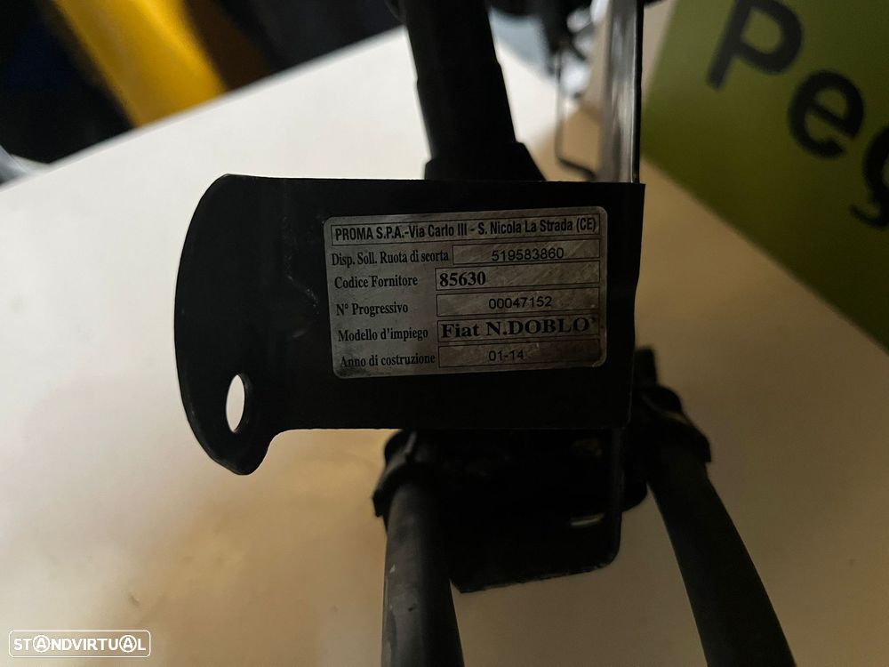 Fiat Doblo 263 SUPORTE PNEU SUPLENTE - Z592 - 4