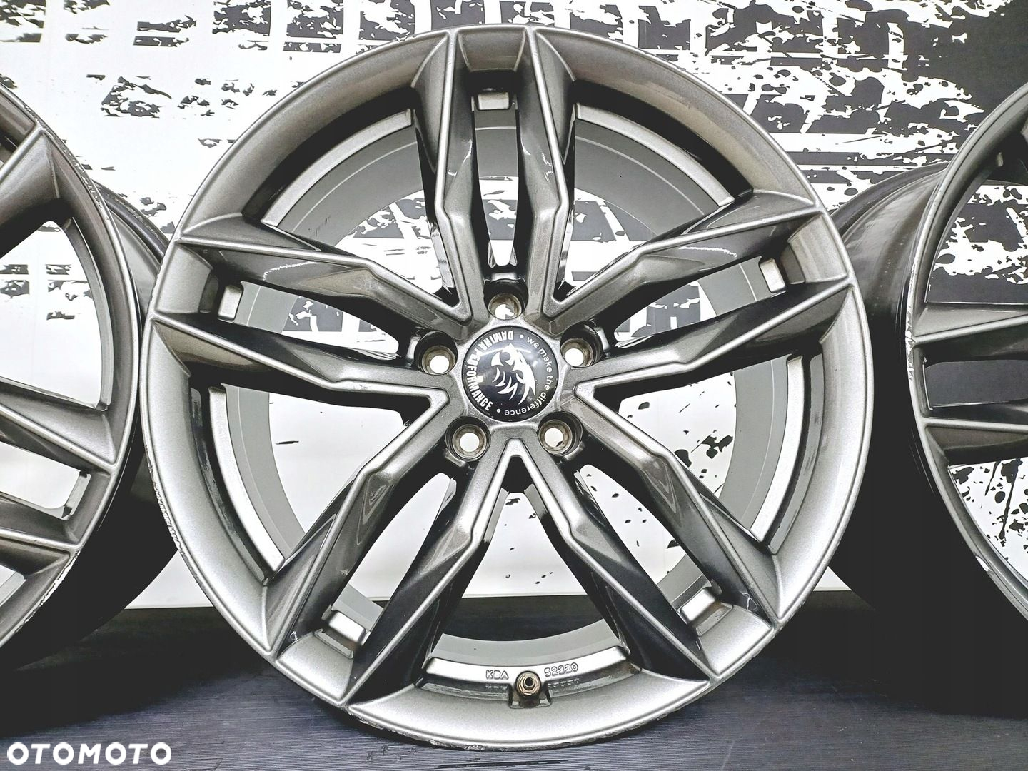 felgi ALU 18 5x112 damina Germany Mercedes Audi Volkswagen Skoda Seat - 9