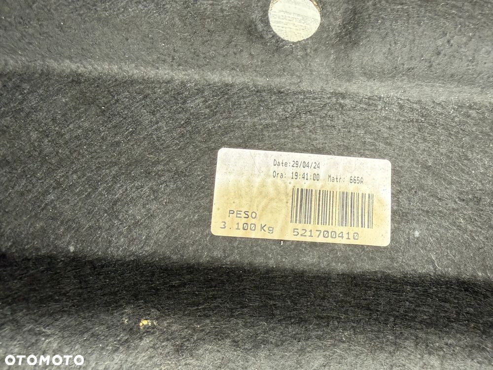 Wygłuszenie wykładzina ściany grodziowej 521700410 Fiat 500X 1.5 hybryda 2024r OE - 4