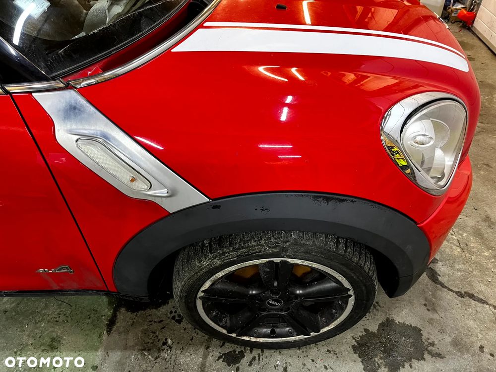 MINI COOPER COUNTRYMAN R60 ALL4 1.6D 10-14 PRZÓD KOMPLETNY B16 MASKA ZDERZAK PAS PRZEDNI LAMPY LAMPA BŁOTNIKI ŁADNE EUROPA - 3