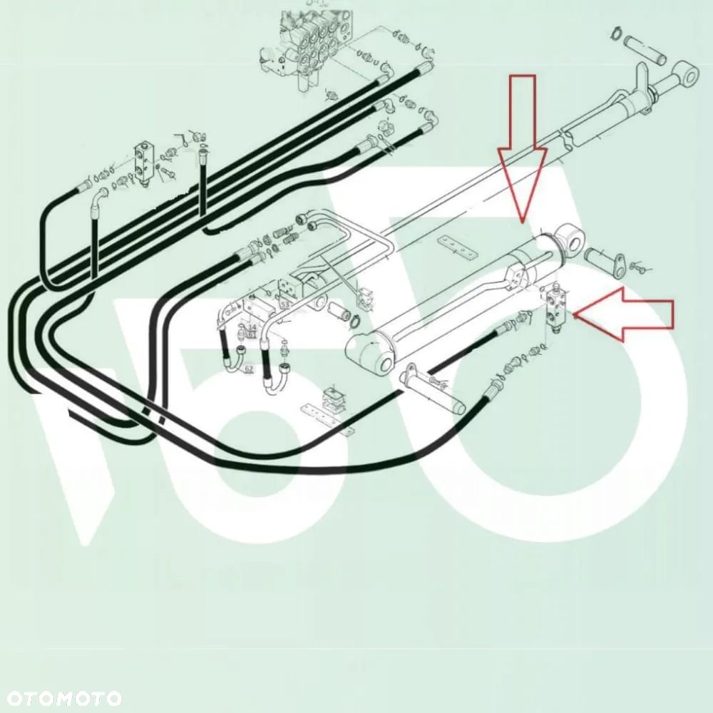 Siłownik Główny Teleskopu 240047 52500263 Manitou MLT 633 - 19