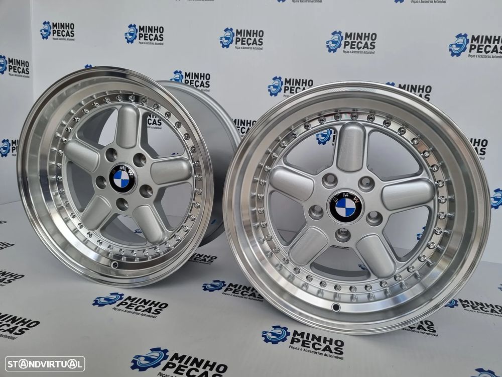 Jantes BMW AC Schnitzer Type 1 em 17 Machined Silver - 3