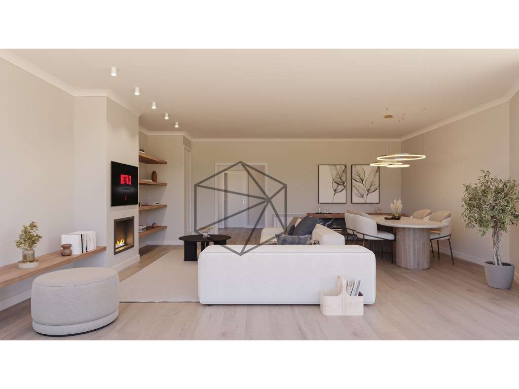 Apartamento T1 no centro do Estoril com garagem e arrecadação. - Grande imagem: 2/7