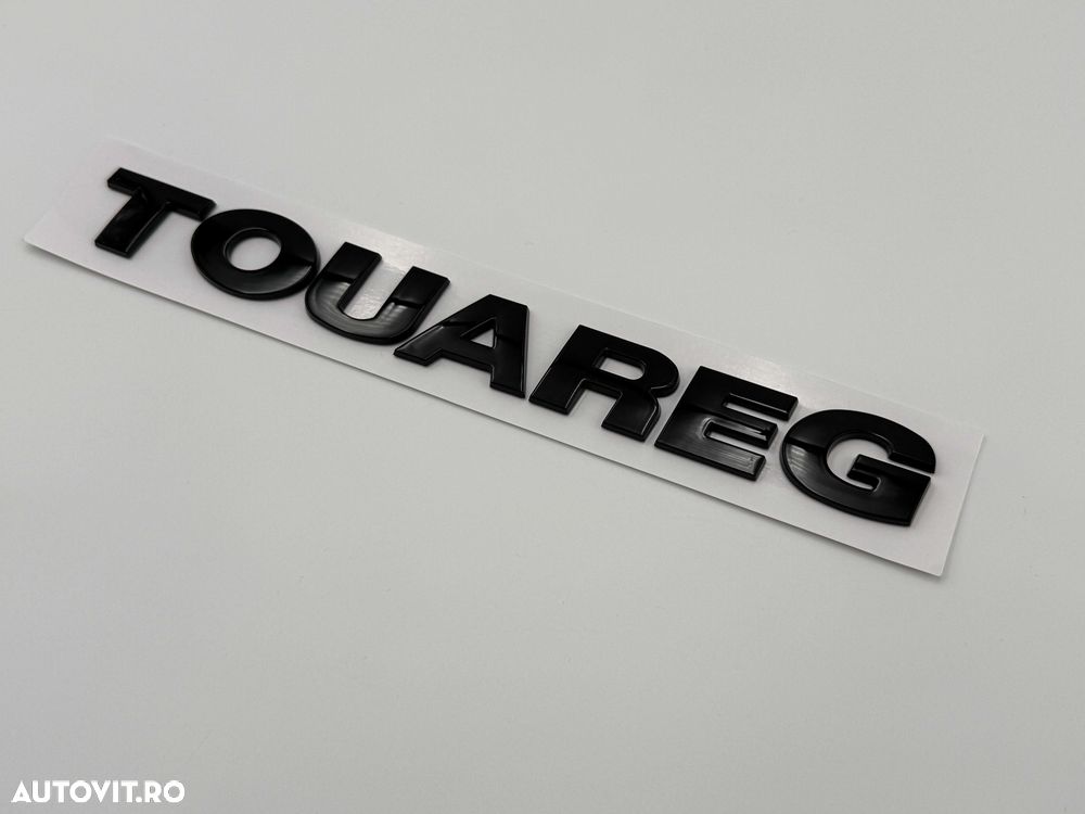Set Embleme VW TOUAREG V6 TDI negru - 4