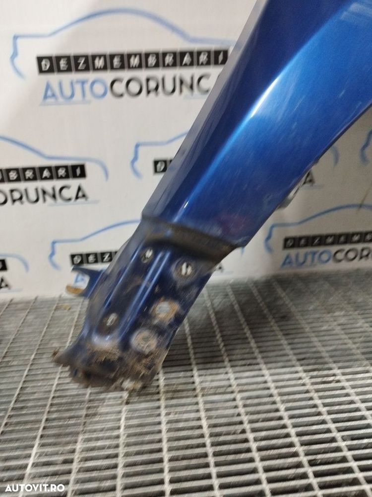 Aripa Dreapta Fata Dacia Duster 2010 - 2013 4 Usi ALBASTRU (1126) CU DEFECTE - 3