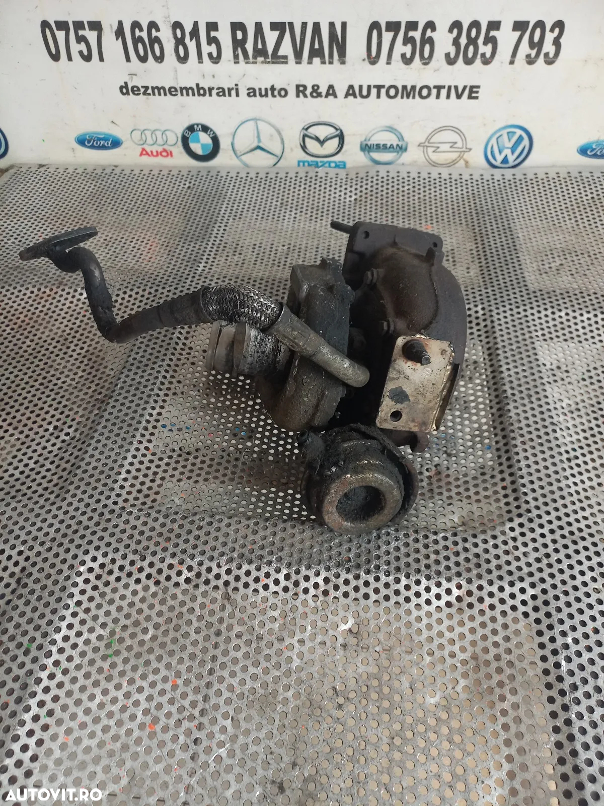 Turbo Turbina Vw LT 2.5 Tdi Motor ANJ Cos A - Dezmembrari Arad - 2