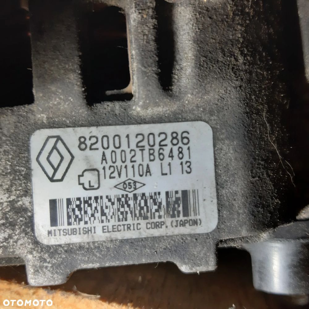 Alternator Clio Megane Scenic 1.5 DCI 8200120286 - 4