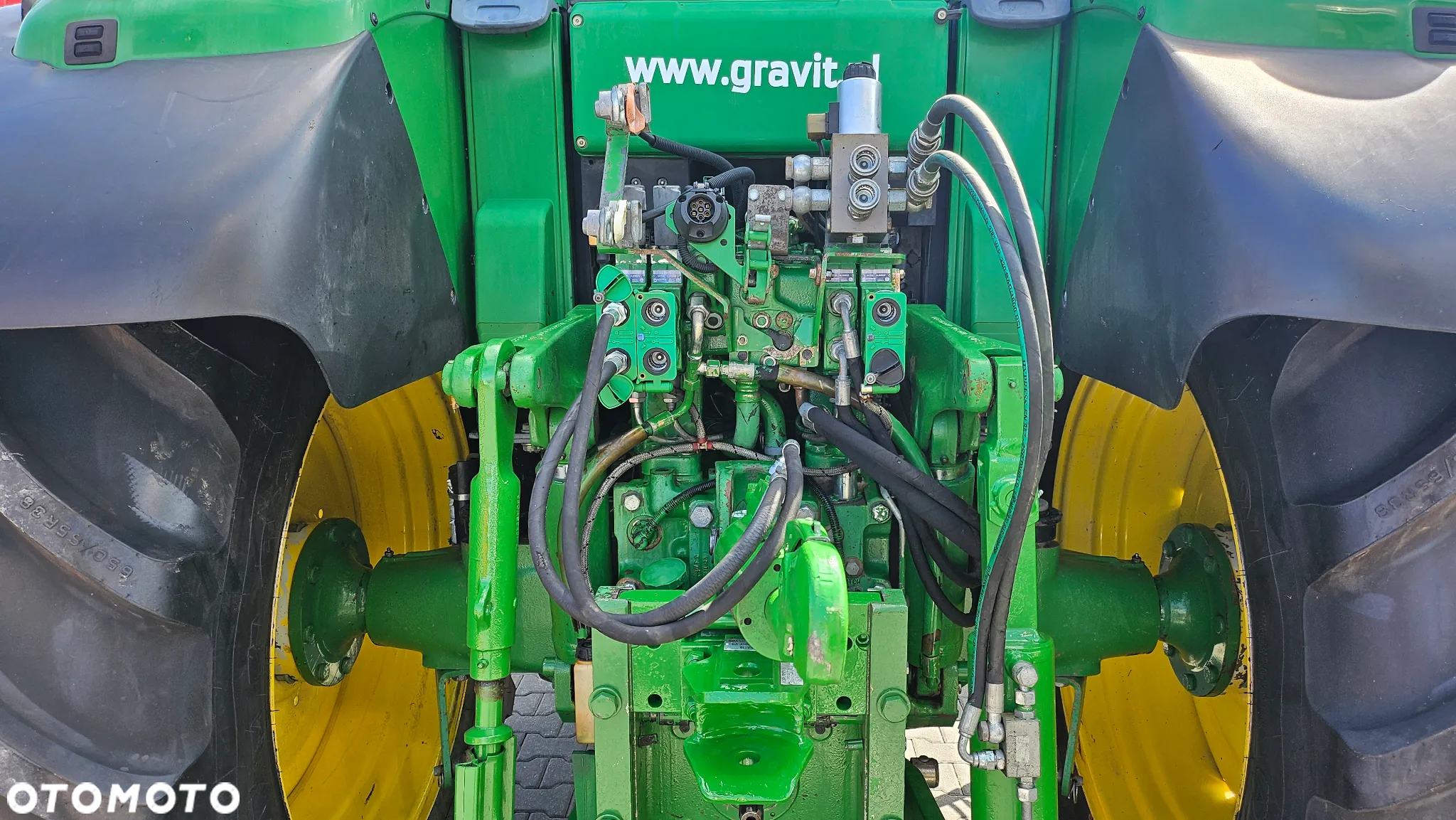 John Deere JD 6830 Premium + ładowacz, 6 cyl, nowe opony, pneumatyka, stan bdb! - 10