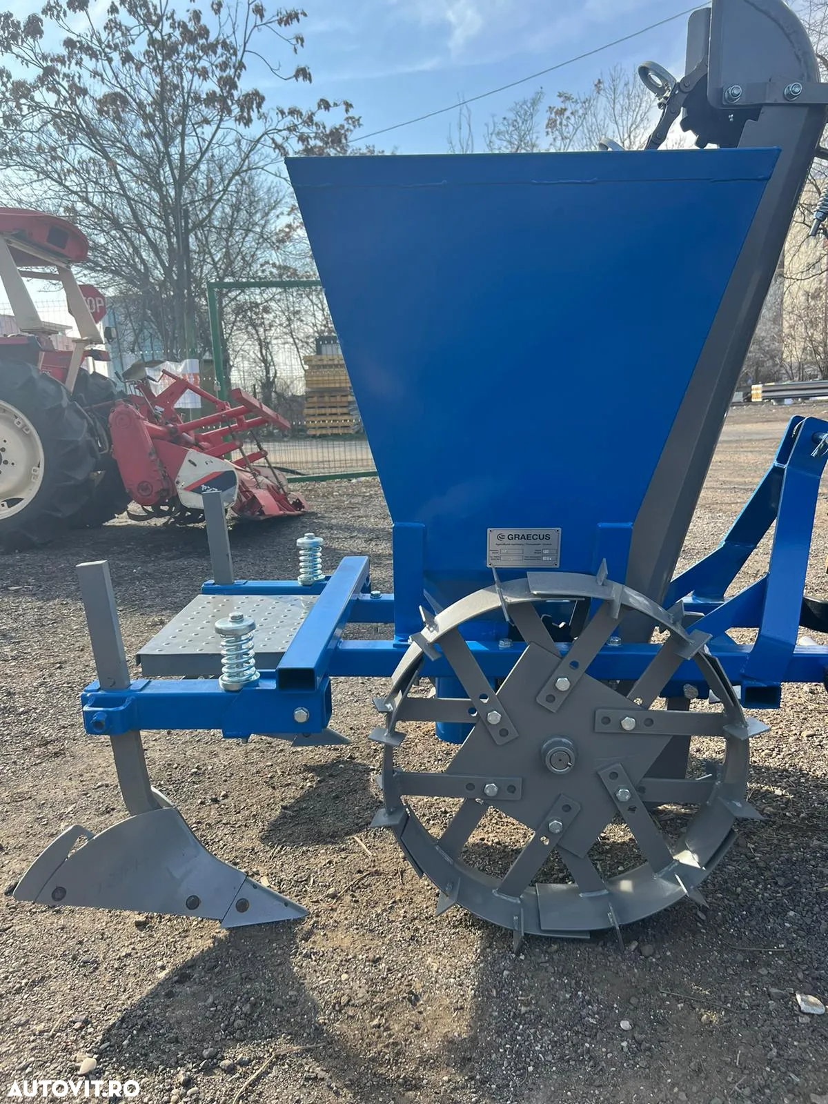 Graecus Plantator de cartofi pe 1 rand, Model PF1 - 3