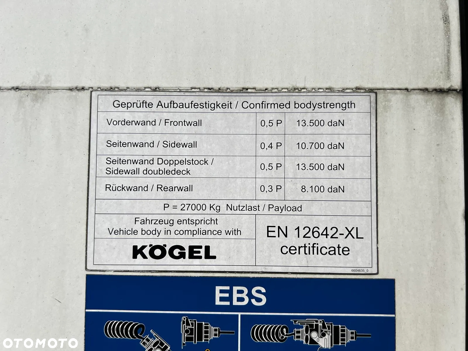 Kögel SN 24 Kurtyna - 28
