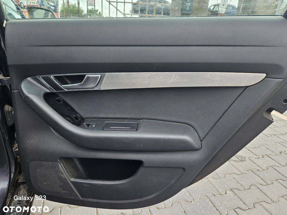 Fotel kierowcy pasażera kanapa grzane boczki skóra Audi A6 C6 2006r sedan - 4