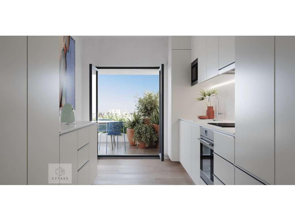 Apartamento T3 vista Rio Miraflores - Grande imagem: 3/25