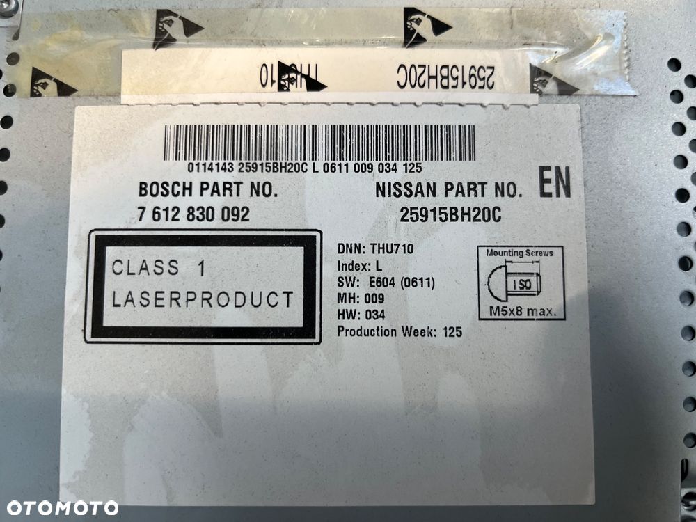 Radio Nissan Qashqai J10 - 4