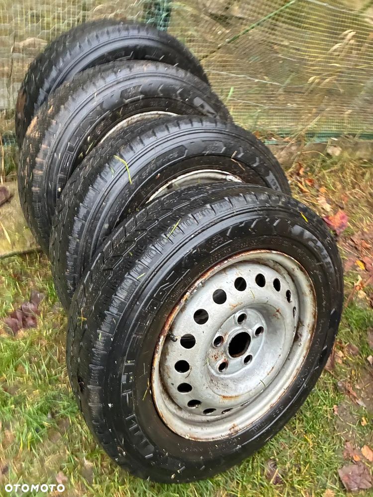 VW T4 koła felgi z oponami zimowe Michelin 195/70 R15