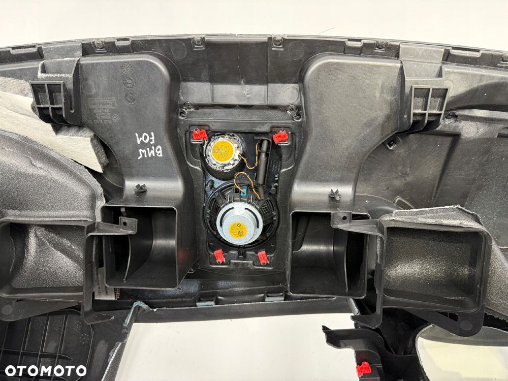 DESKA ROZDZIELCZA KONSOLA BMW F01 7 europa skóra skórzana 9112134 - 14