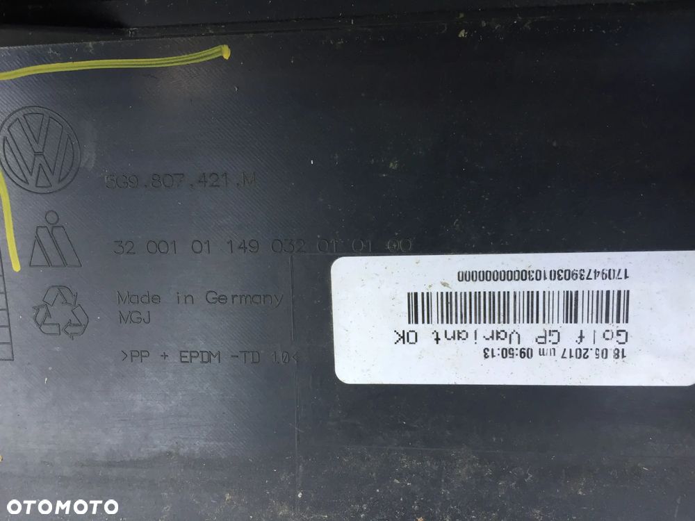 VW PASSAT B8 KOMBI 2014- ZDERZAK TYLNY TYŁ - 11