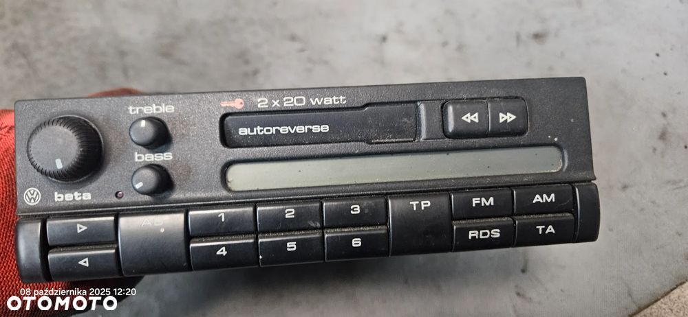 Radio radioodtwarzacz Beta VW Vento Golf III Blaupunkt 1H0035152 - 2
