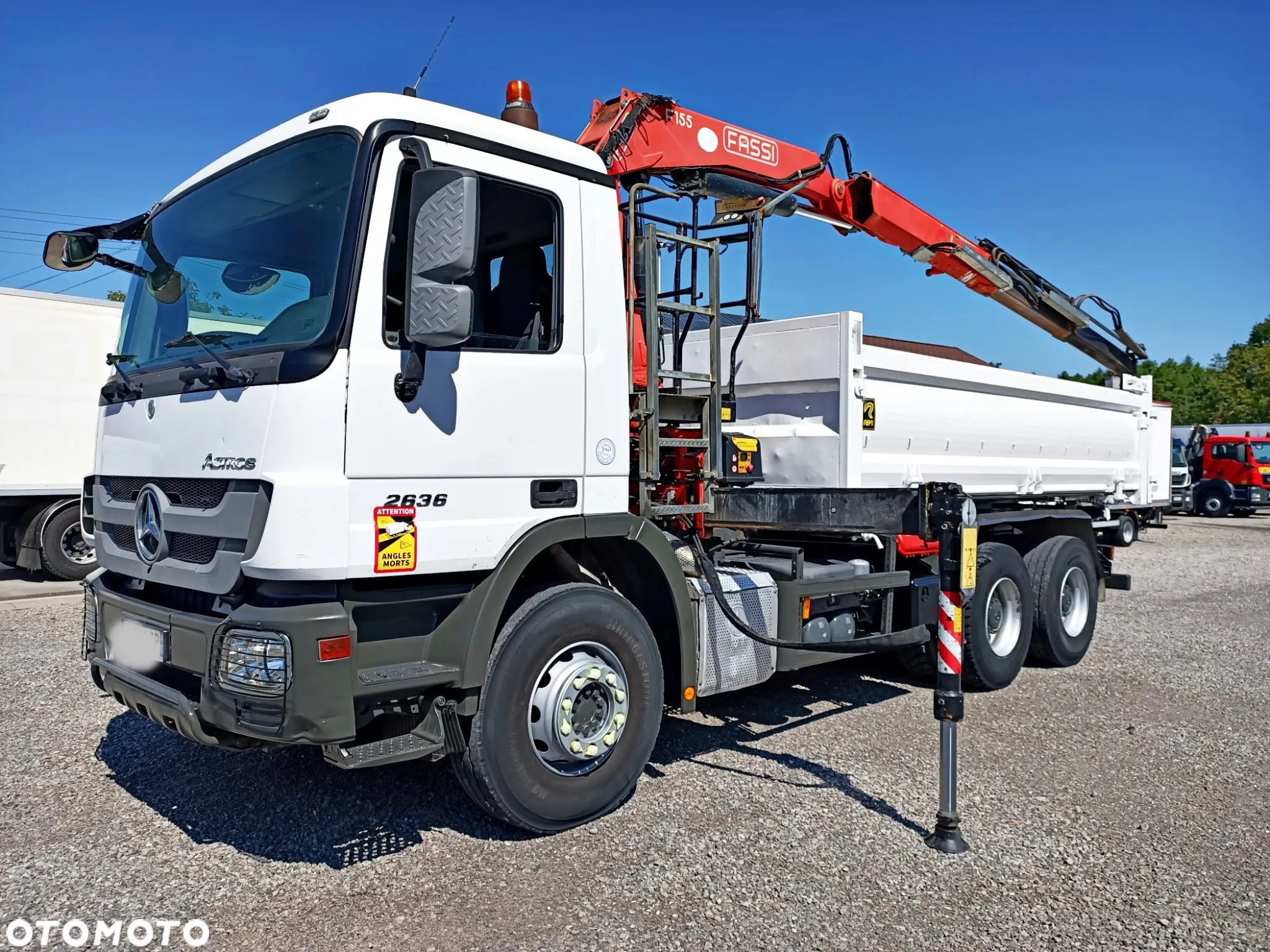 Mercedes-Benz Actros 2636 6x4 HDS Żuraw Dźwig Fassi Wywrotka Hydroburta - 7