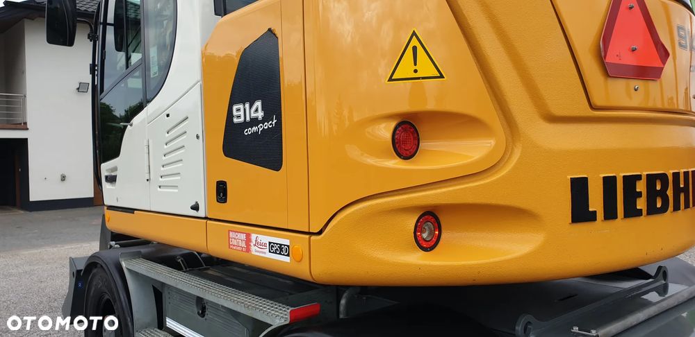 Liebherr 914 COMPACT/ rototilt /szczypce/ GPS 3D Leica/ sprowadzony - 30