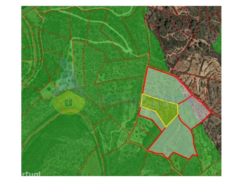 TERRENO RÚSTICO JUNTO AO CASTELO DE PADERNE - Grande imagem: 2/6