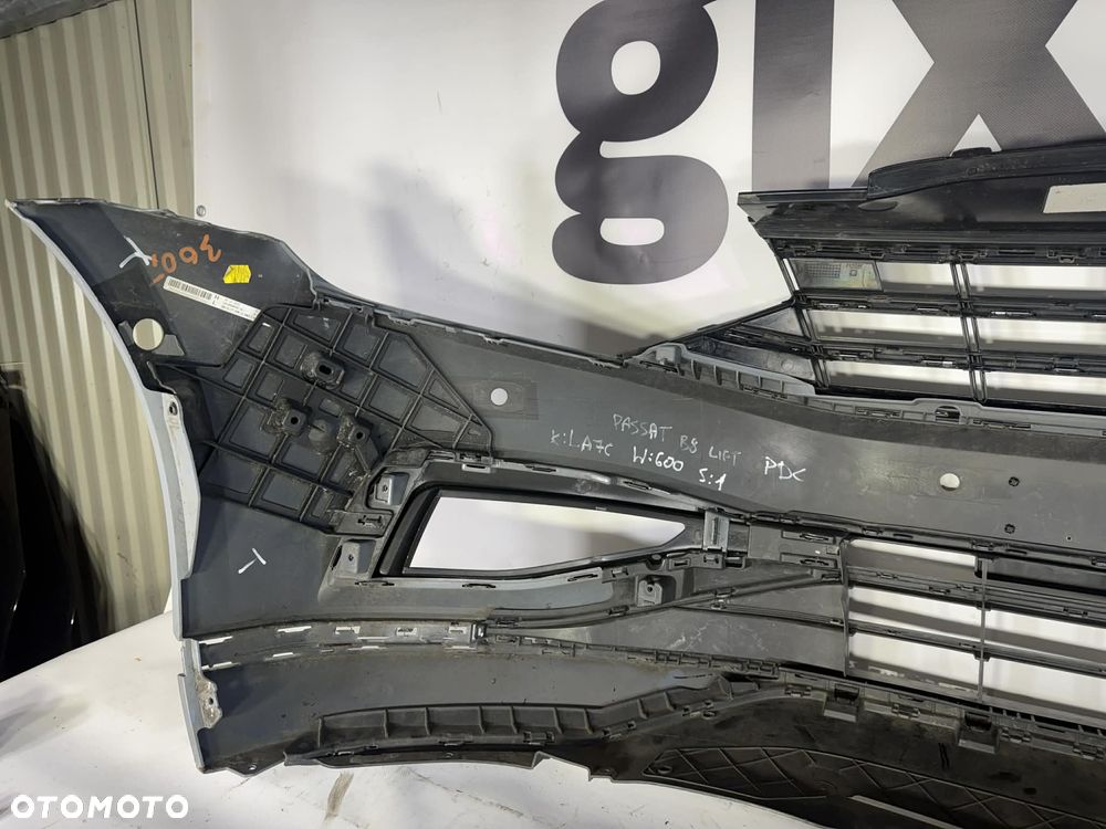Vw Passat B8 Lift Zderzak Przód Przedni 19-23 6xPDC 3G0807221F LA7C - 9