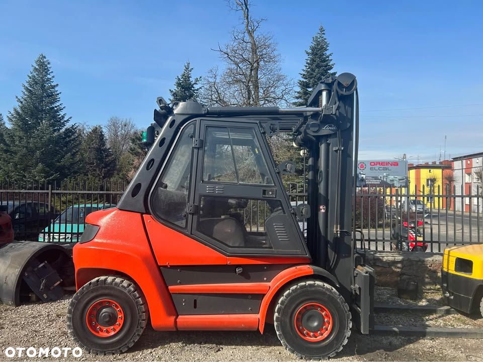 Linde H70 | 7 ton | Pełna kabina, ogrzewanie | Przesuw boczny | Stan BDB - 7