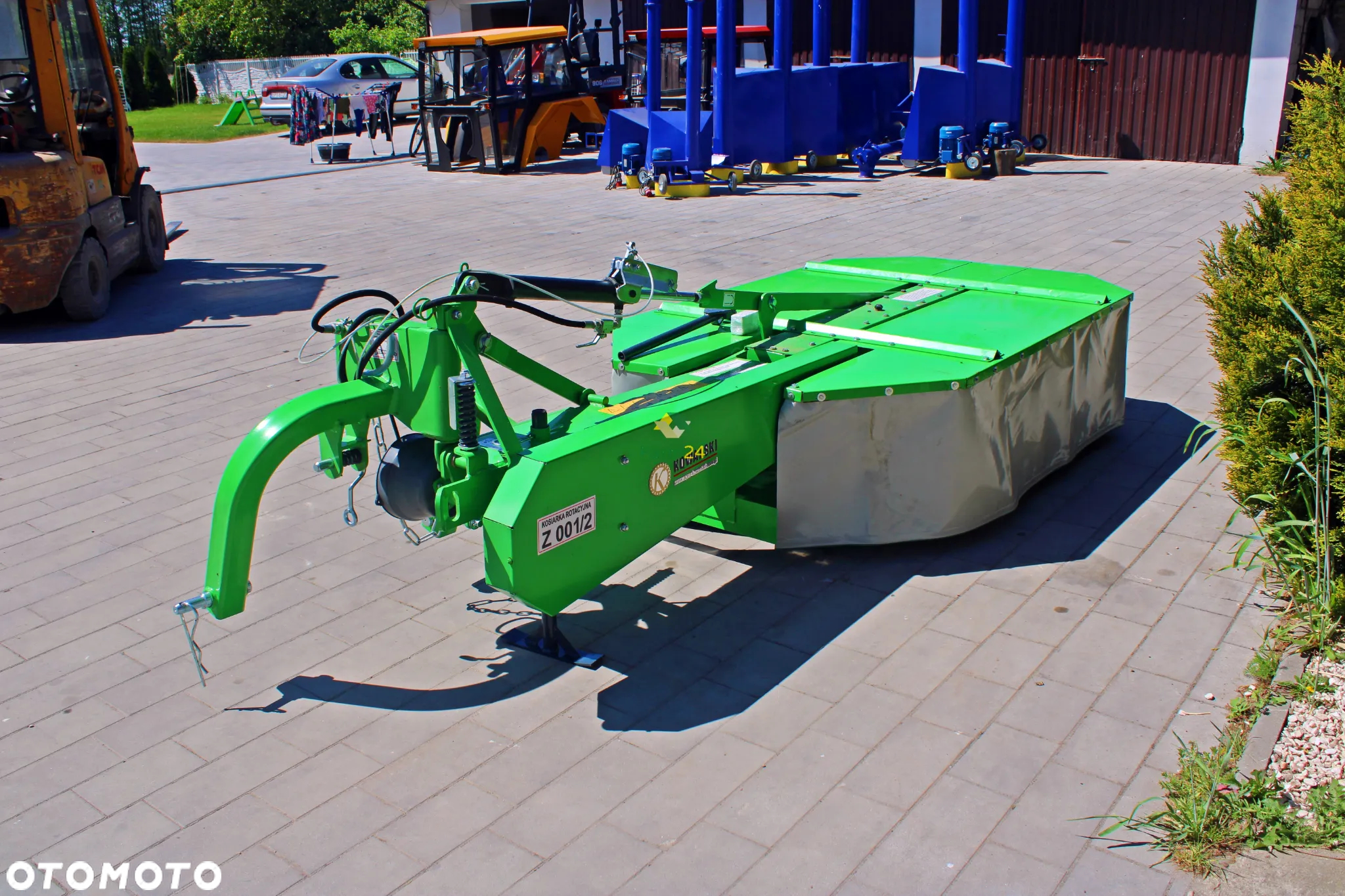 NOWA Kosiarka rotacyjna 165 185 210 260 cm Kosiarka bębnowa do ciągnika C360 C330 nie TALEX SAMASZ - 7