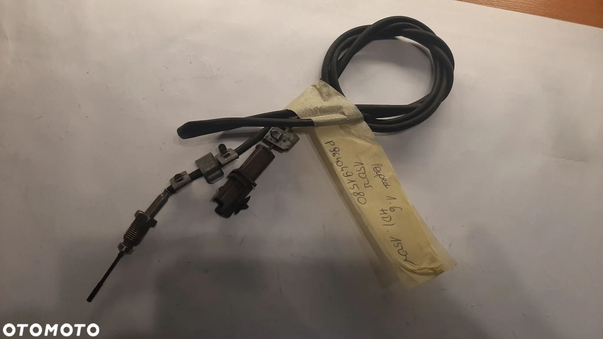 Czujnik temp. spalin PEUGEOT 1.6 HDI P9640491580 - 1